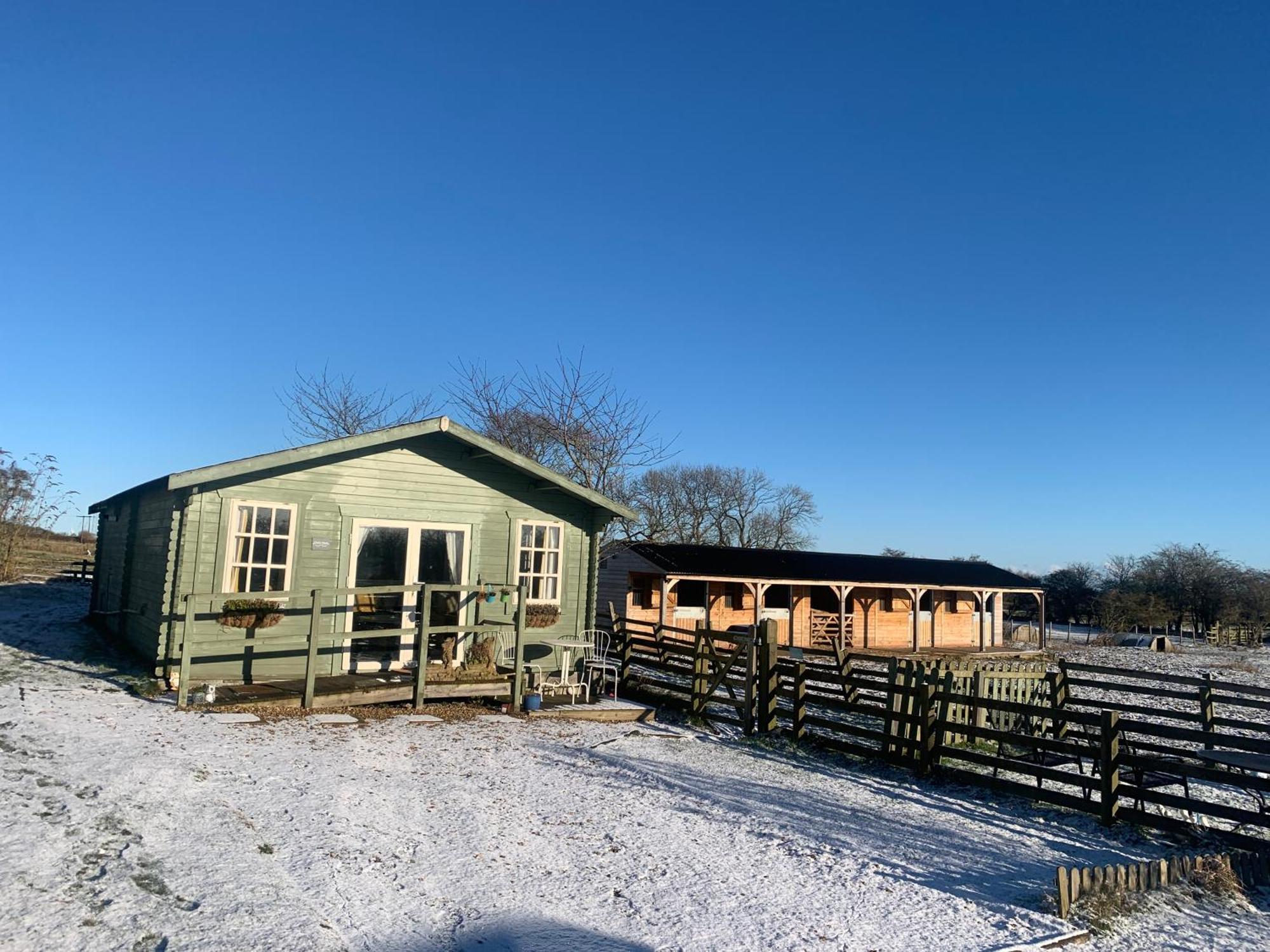 Owls Nest Log Cabin 몰페스 외부 사진
